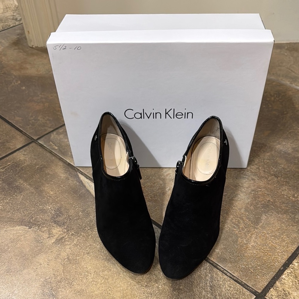 Calvin Klein Women's Black Ankle Boots